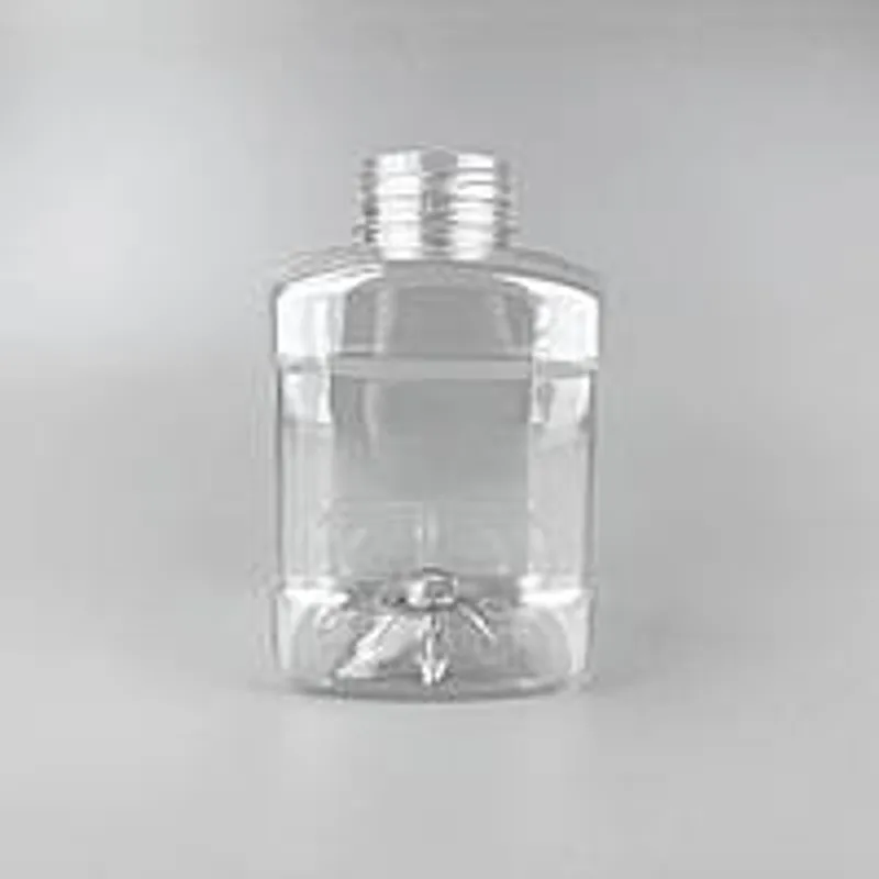 Бутылка квадратная 500 мл с широким горлом 38 мм (Морокко), Пэт бутылки от производителя