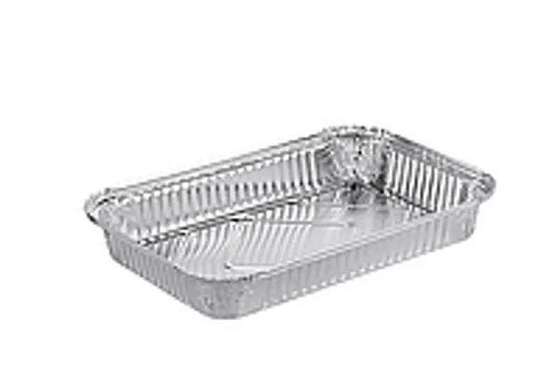 Контейнер прямоугольный из алюминиевой фольги 2380 мл (R33L) (без крышки)