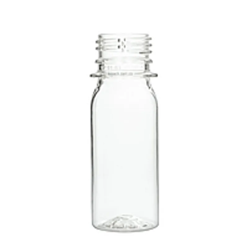 Бутылка пластиковая пэт 50 мл с горловиной 28 мм флакон