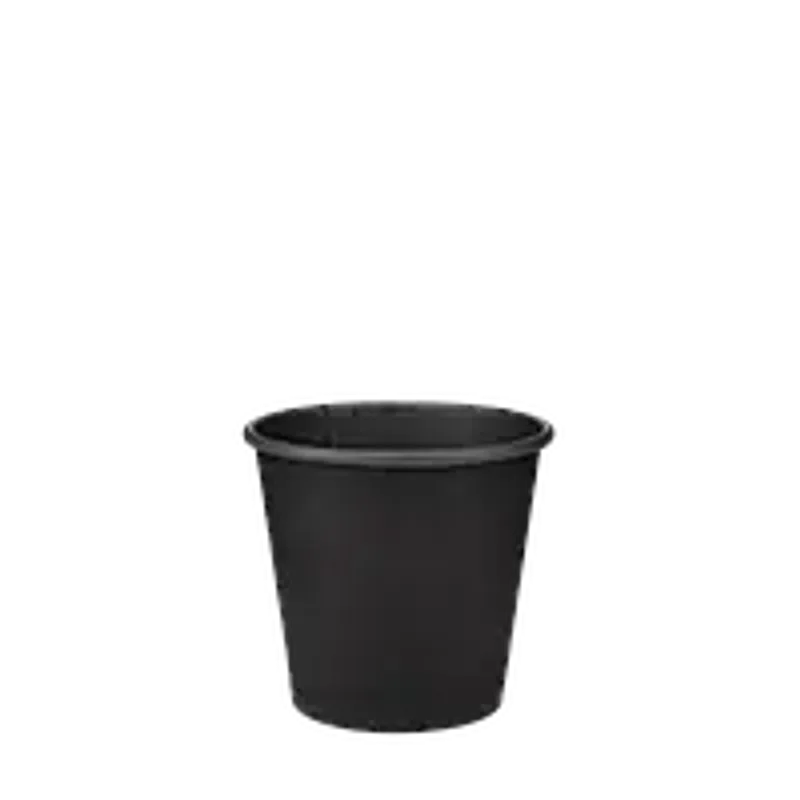 Стакан паперовий 110 мл чорний - Total Black (1/уп/50шт)