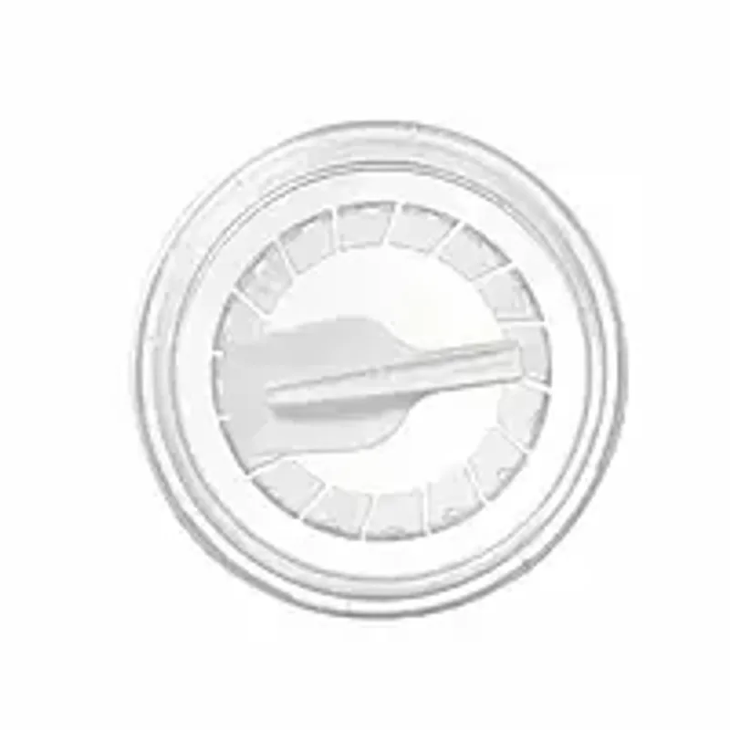 Кришка пластикова D-95 мм РР з ложкою для десертів 50 шт.