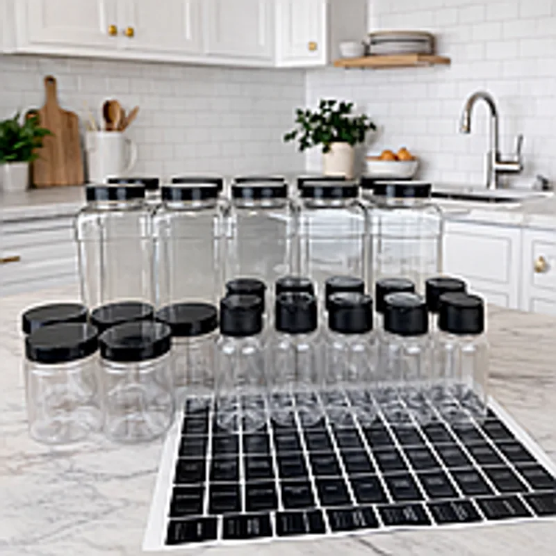 Набір баночок для зберігання круп та спецій "стандартний"