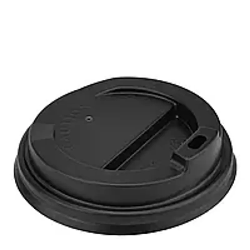 Кришка для стаканів чорна "ST 80 мм"