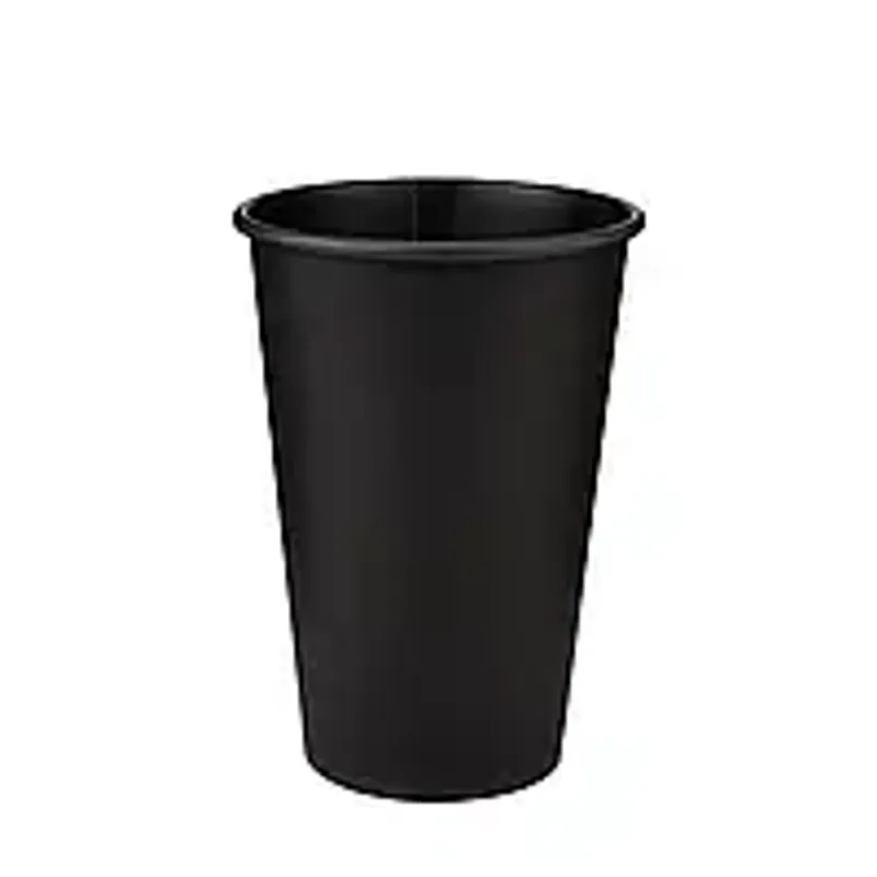 Стакан паперовий 340 мл чорний - Total Black (1/уп/50шт)