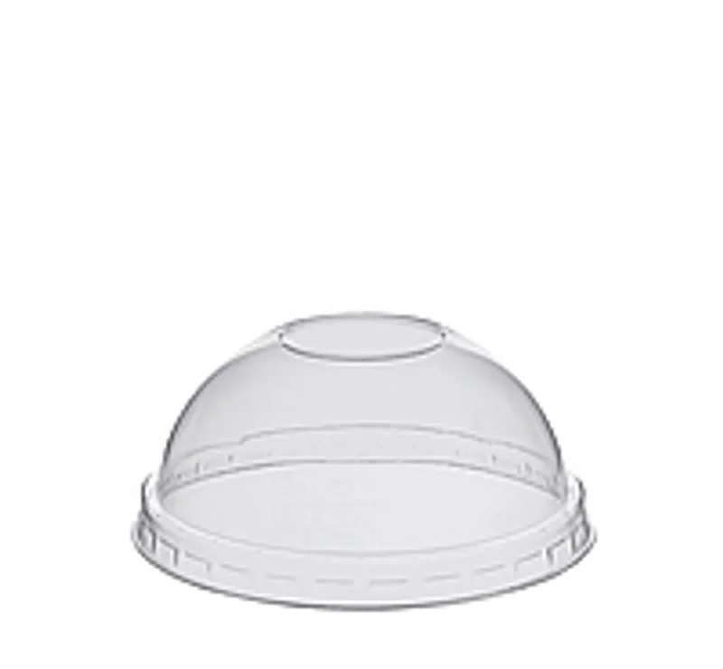 Кришка купольна без отвору для стакану "LINE" 100 шт упаковка