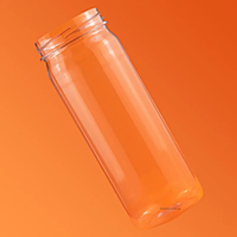 Пластикова банка 500 мл під кришку 63 мм (упаковка 200 шт)