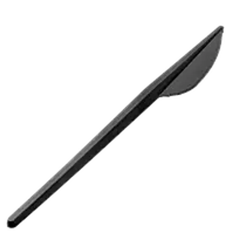 Нож пластиковый 16 см черный