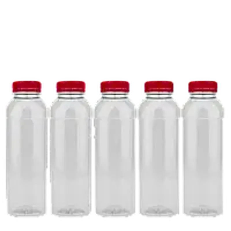 Бутылка пэт 500 мл 38 мм квадратная розница (1/уп/50/шт)