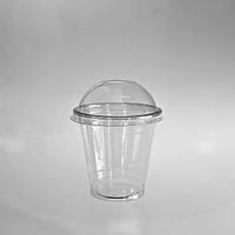Стакани під купольну кришку «LINE» 300 мл, прозорий 50 шт