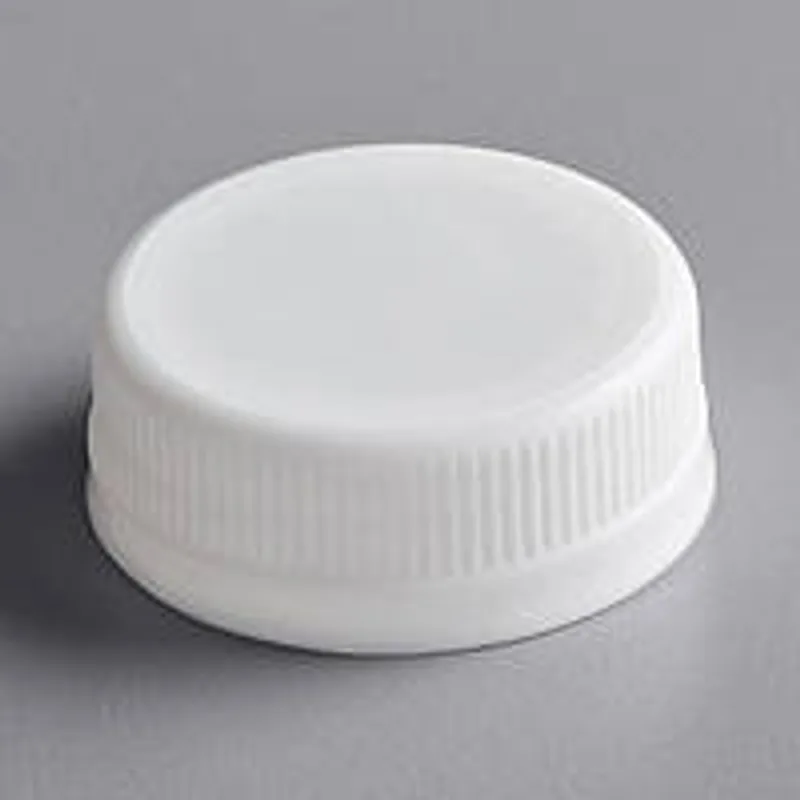 Крышка для бутылки белая 38 мм (Премиум Польша) с контролем первого открытия