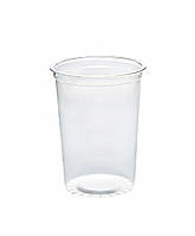 Одноразовий стакан - ємніст для кисломолочних виробів 500 мл