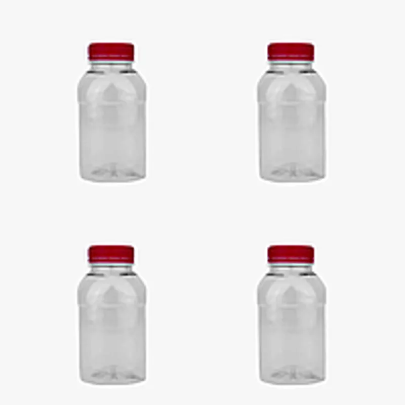 Бутылка пэт 250 мл 38 мм квадратная розница (1/уп/50/шт)