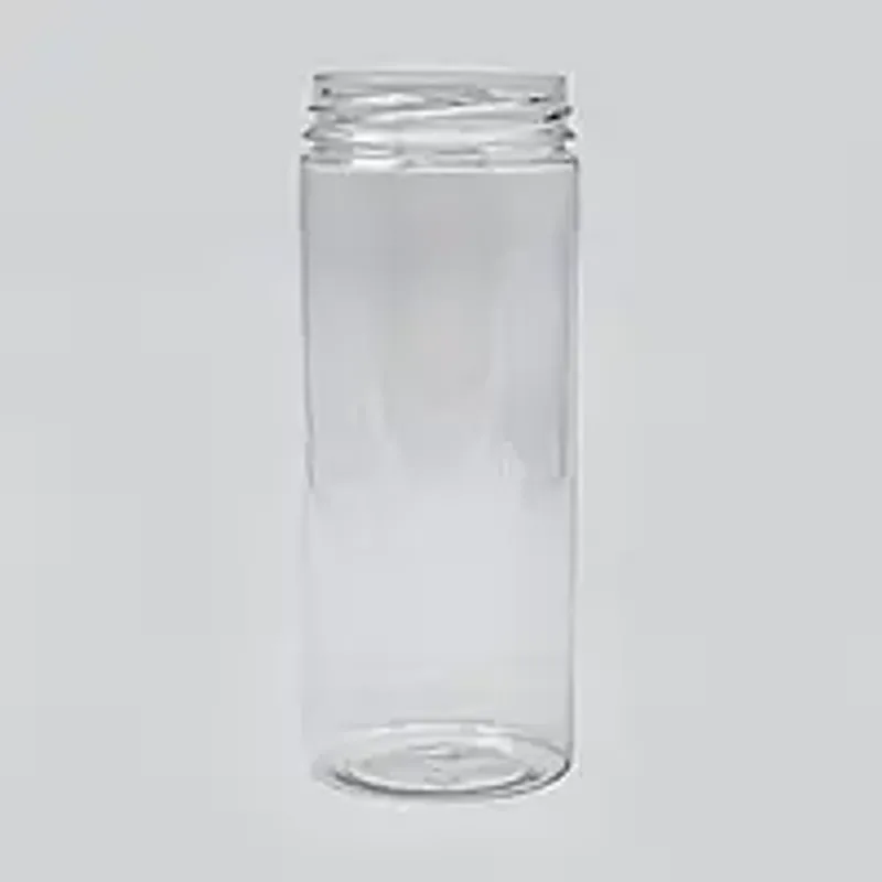 Пластиковая банка 500 мл цилиндр под крышку 63 мм