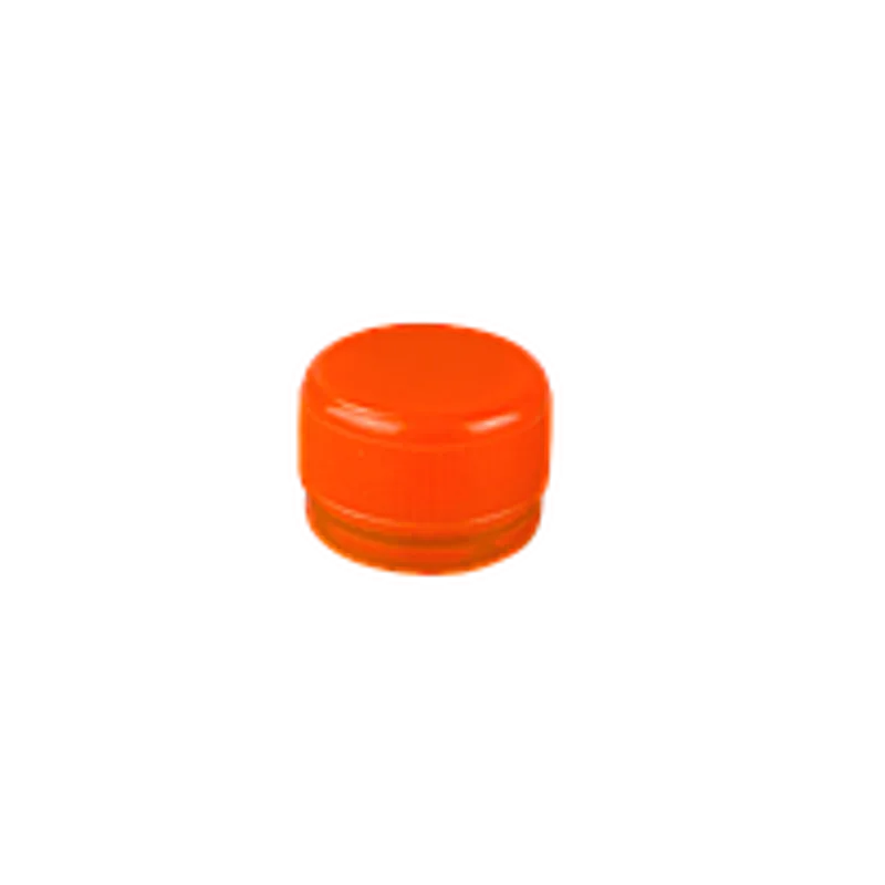 Крышка для ПЭТ бутылки оранжевая 28 мм