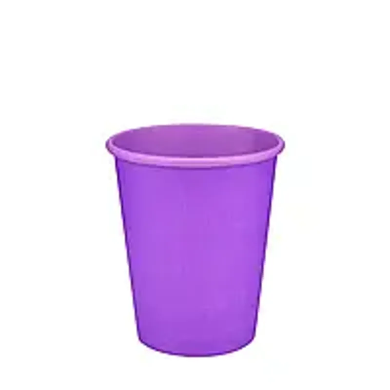 Стакан бумажный 250 мл однослойный Лаванда Cup 50 шт/уп