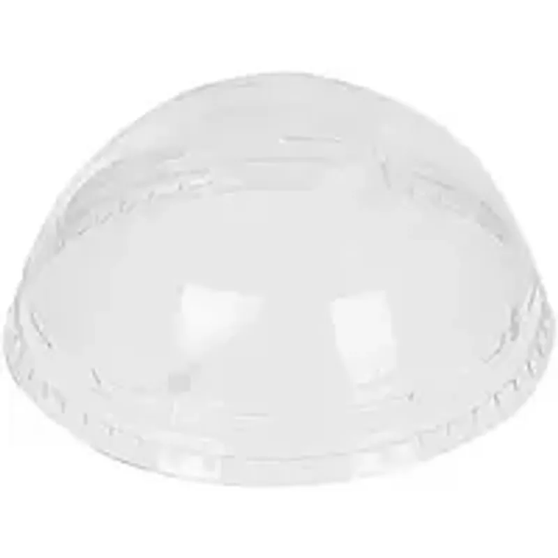 Крышка купольная для десертного стакана "HUHTAMAKI" без отверстия (уп/100 шт)