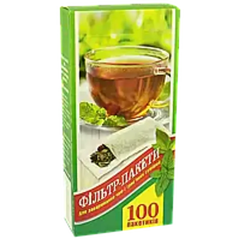 Фильтр-пакеты для чая ХL под чайник 100 шт