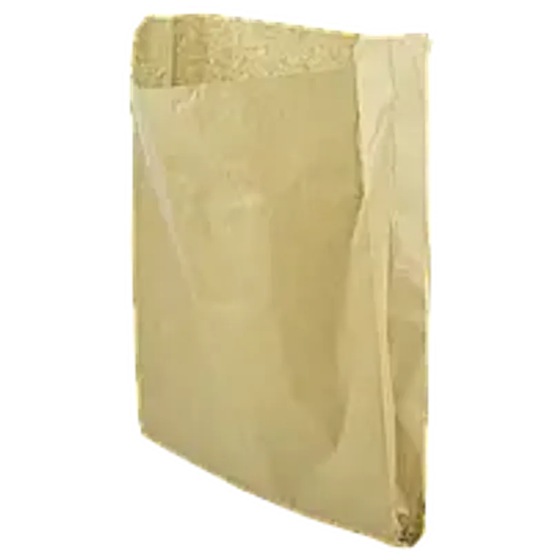 Паперовий пакет цілісний крафт бурий 340х250х60 мм