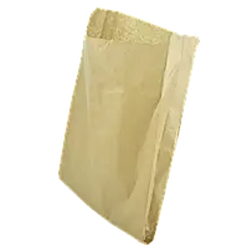 Бумажный пакет цельный крафт бурый 360х220х50 мм