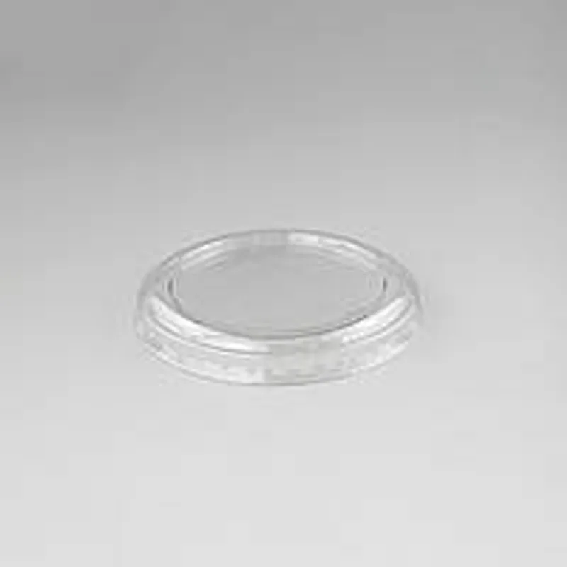 Крышка плоская без отверстия для стакана "LINE" 100 шт упаковка