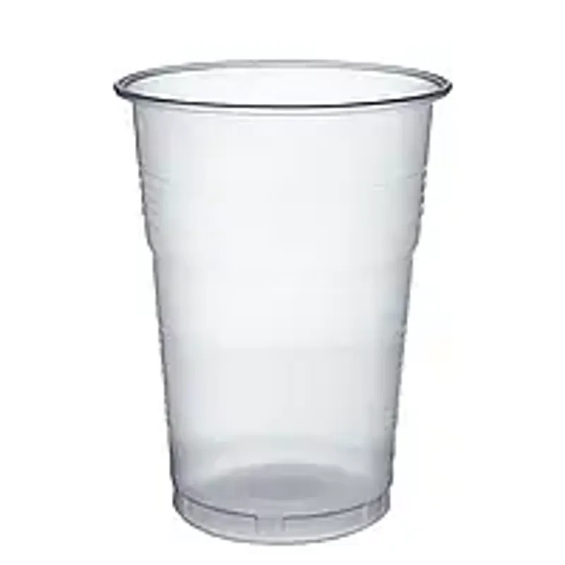 Склянки пластикові прозорі 500 мл Економ (1/уп/50/шт)