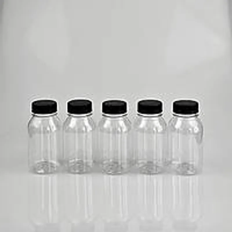 Пляшка пет 200 мл 38 мм круглої форми роздріб (1/уп/25/шт)