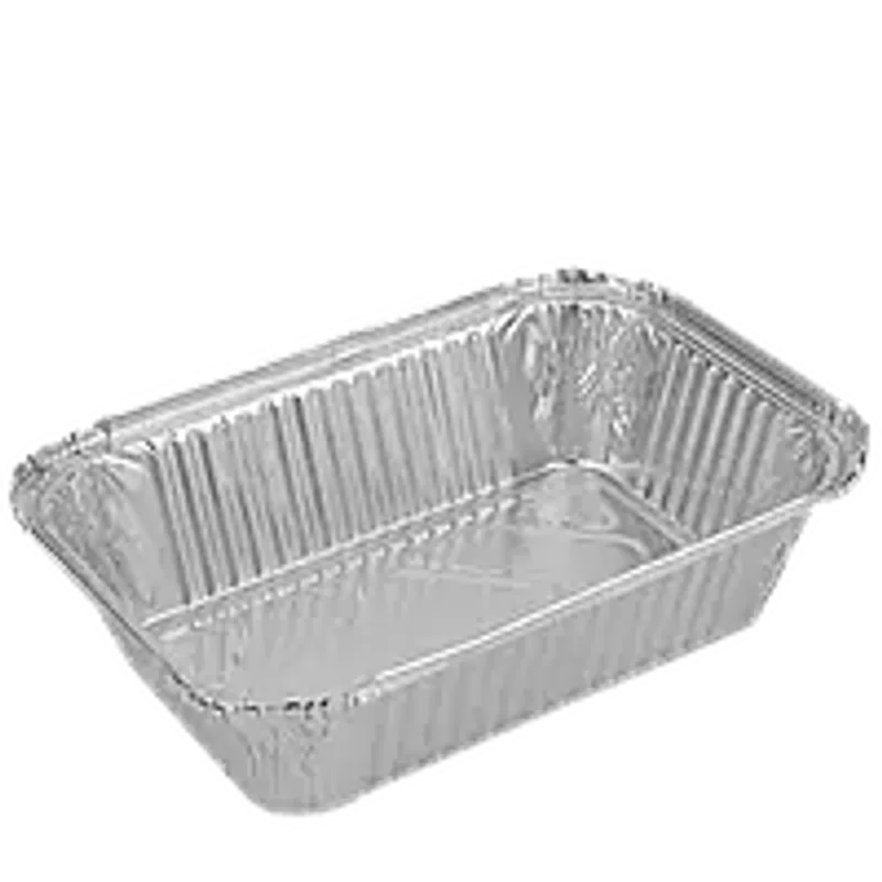 Контейнер прямоугольный из алюминиевой фольги 920 мл (R21L) без крышки