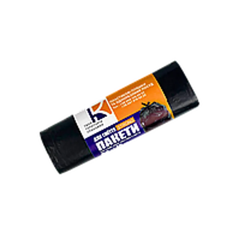 Пакет для мусора "Территория упаковки" 60 л 16 мкм, премиум качество