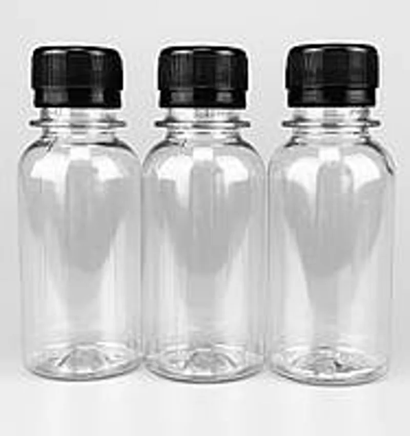 Пляшка пет 100 мл  пет під 28 мм роздріб (1 уп / 50 шт)