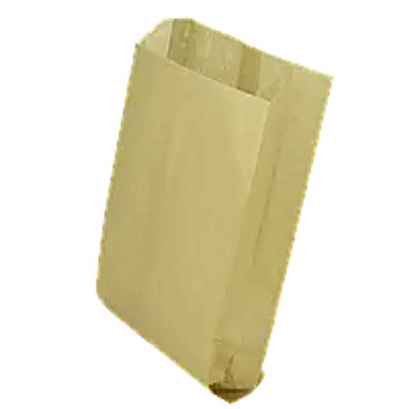 Бумажный пакет крафт бурый 310х200х50 мм