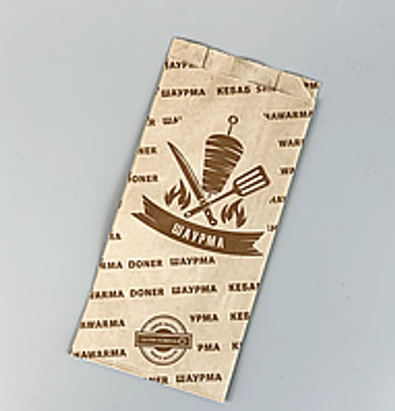 Упаковка для шаурми 220х100х50 мм 100% - якість (жиростійка)