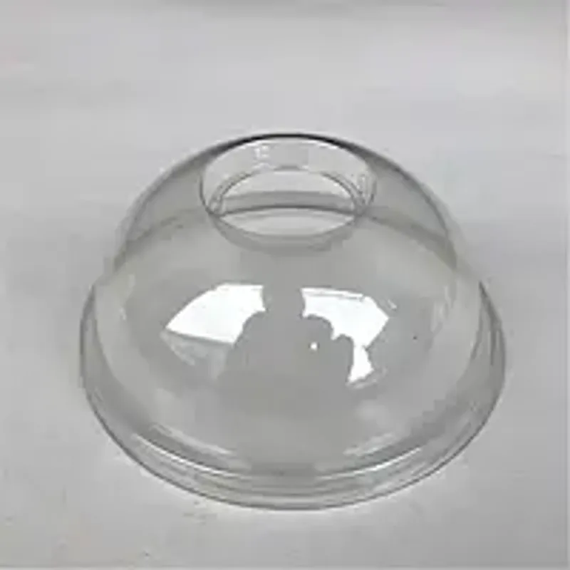 Крышка купольная  "HUHTAMAKI" с отверстием (уп/100 шт)