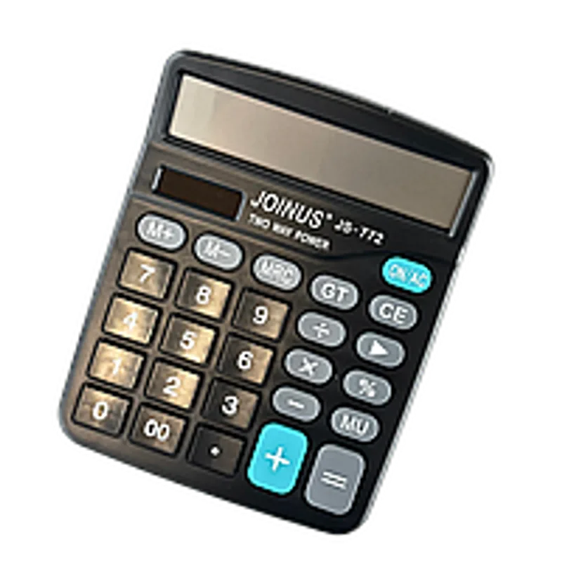 Калькулятор JOINUS, 2 источника питания, в коробке 772 JS