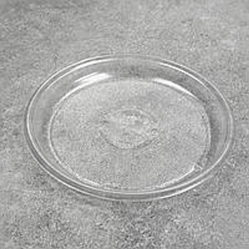Тарілка пластикова прозора D-165мм для холодних та гарячих страв 50 шт