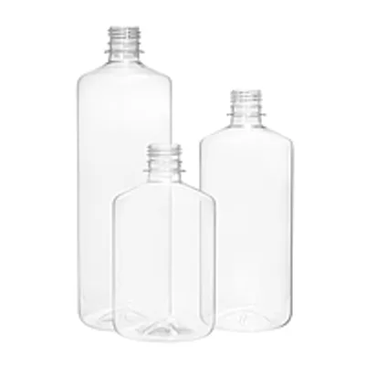 Пет пляшки більше 0,5 літрів