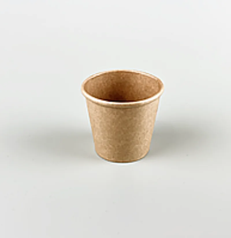 Бумажный стакан крафтовый 110 мл 50шт/уп