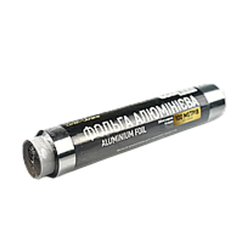Фольга пищевая в рулоне 100 м 28 см 9 мкм Премиум качество