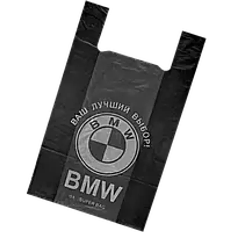 Пакет-майка BMW 35х58см (30 мкм 19 кг)(1/уп/50 шт)