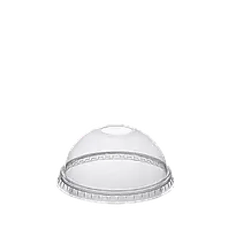 Крышка купольная с отверстием для стакана  "LINE" 100 шт упаковка