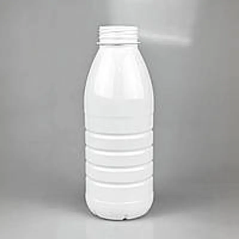 Пляшка пластикова 500 мл біла "Глорія" пет 38 мм (Упаковка 200 шт)