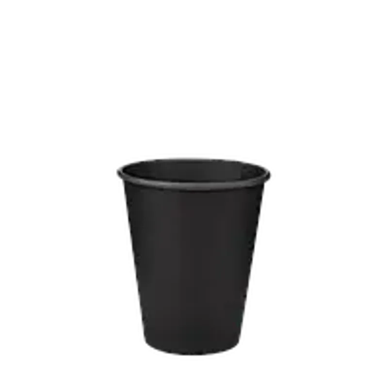 Стакан паперовий 175 мл чорний - Total Black (1/уп/50шт)