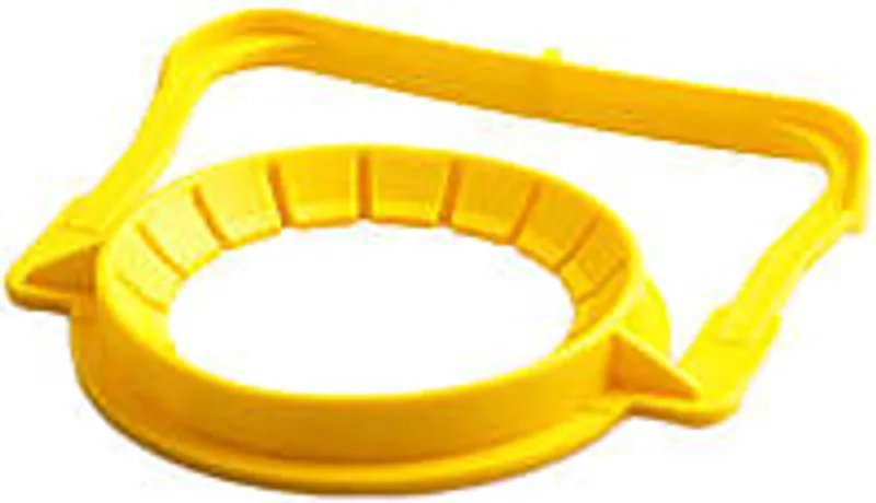 Ручка для пет пляшки жовта 48 мм