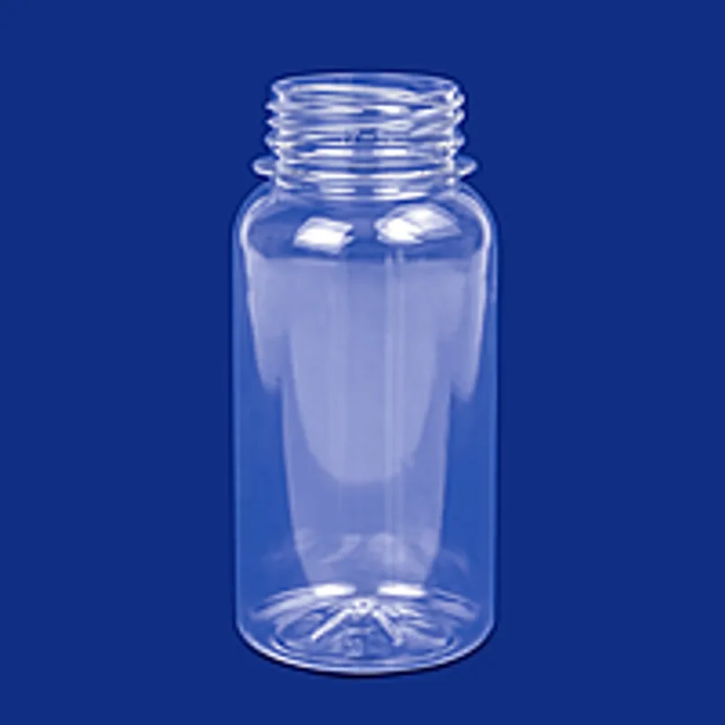 Пляшка пластикова 150 мл 38 мм широка горловина, ПЕТ тара