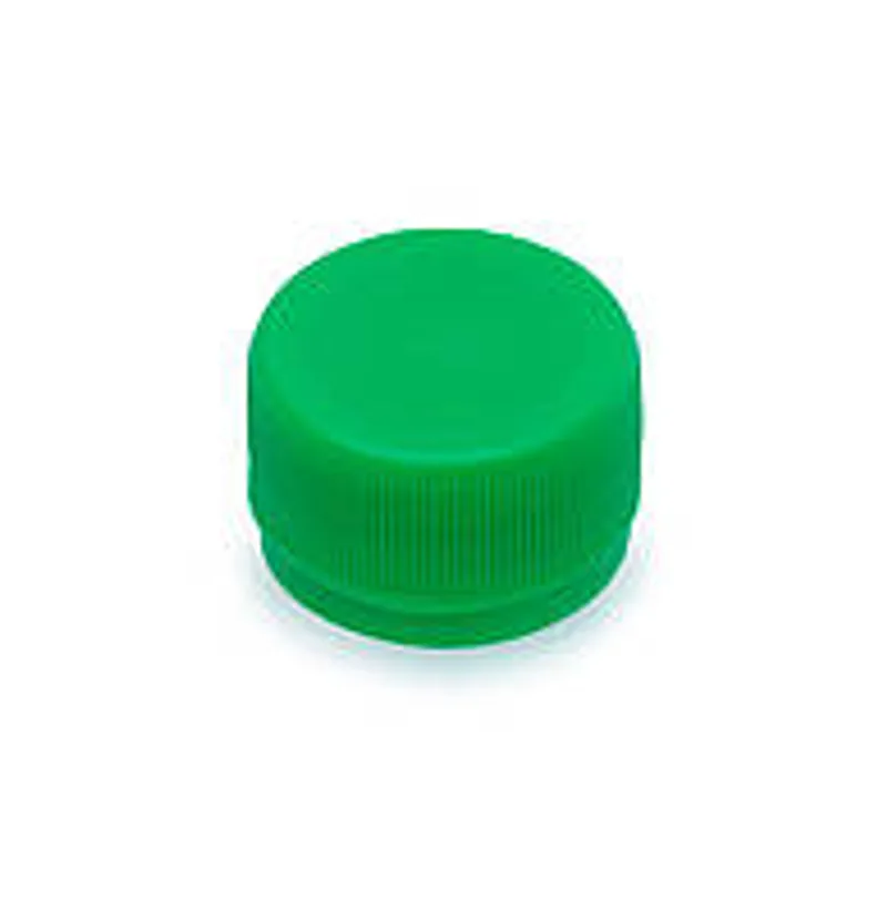 Кришка для ПЕТ пляшки зелена 28 мм