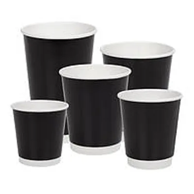 Стаканы бумажные "Double black"