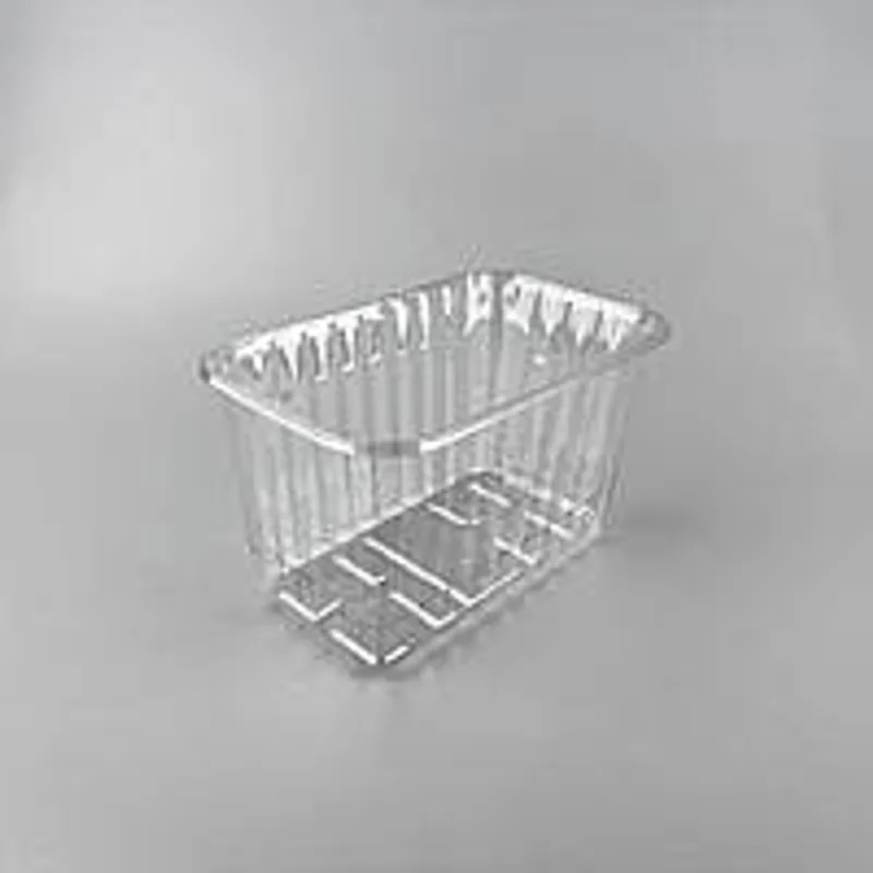 Пластиковий лоток для ягід 1 кг (уп/100 шт), пластикові пінетки для ягід та фрукт