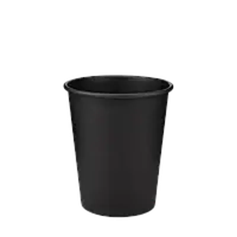 Стакан паперовий 250 мл чорний - Total Black (1/уп/50шт)